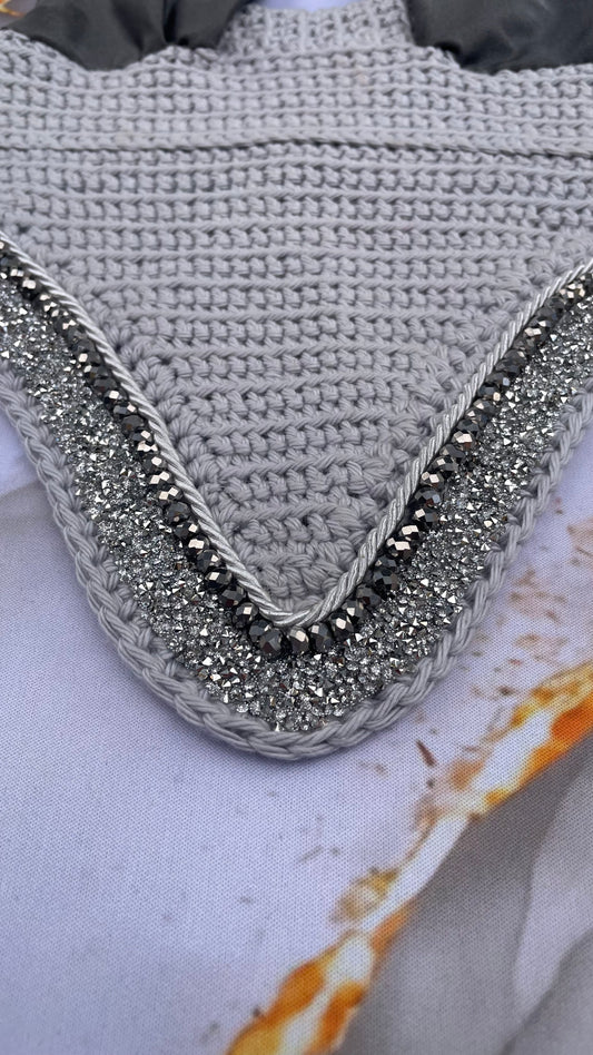Silver mist horse bonnet