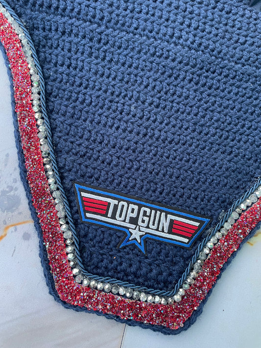 Navy top gun bonnet