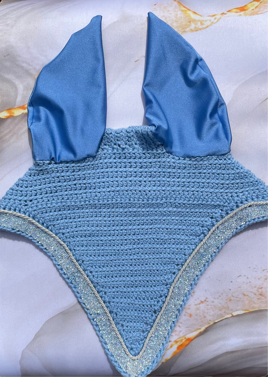 My boy blue horse bonnet