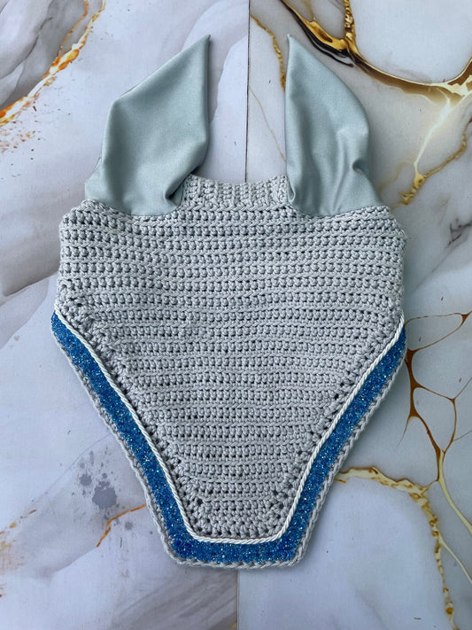 Silver mist blue horse bonnet
